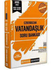 2023 Ezberbozan KPSS Genel Yetenek Genel Kültür Vatandaşlık Soru Bankası