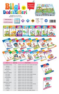 Bilgi Dedektifleri Okul Öncesi Eğitim Seti (24 Kitap)
