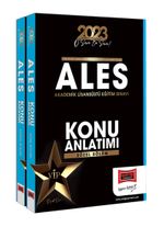 2023 ALES Sayısal ve Sözel Konu Anlatımlı Set (2 Cilt)