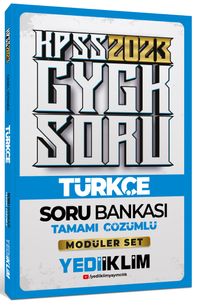 2023 KPSS Genel Yetenek Türkçe Tamamı Çözümlü Soru Bankası ( Modüler Set İçerisindeki)