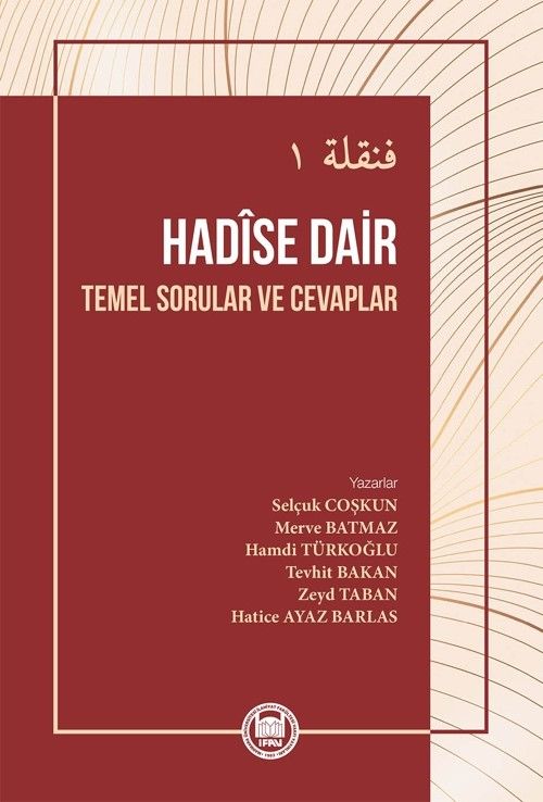 Hadîse Dair Temel Sorular ve Cevaplar Fenkale 1