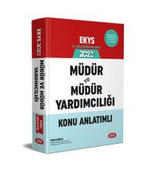 2023 MEB EKYS Müdür Müdür Başyardımcısı ve Müdür Yardımcısı Hazırlık Kitabı