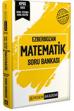 2023 Ezberbozan KPSS Genel Yetenek Genel Kültür Matematik Soru Bankası
