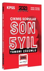 2023 KPSS Genel Yetenek Genel Kültür Tamamı Çözümlü Son 5 Yıl Çıkmış Sınav Soruları