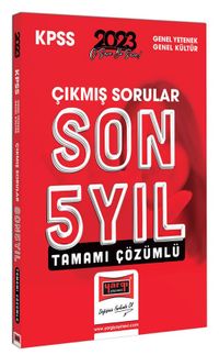 2023 KPSS Genel Yetenek Genel Kültür Tamamı Çözümlü Son 5 Yıl Çıkmış Sınav Soruları