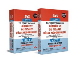 Ticaret Bakanlığı Gümrük Ve Dış Ticaret Bölge Müdürlükleri Konu Anlatımlı Soru Bankası 1-2