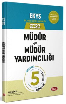 MEB EKYS Müdür ve Müdür Yardımcısı 5 Deneme Sınavı 