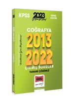 2023 KPSS Coğrafya 2013-2022 Tamamı Çözümlü Çıkmış Sorular