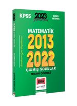 2023 KPSS Matematik 2013-2022 Tamamı Çözümlü Çıkmış Sorular