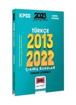 2023 KPSS Türkçe 2013-2022 Tamamı Çözümlü Çıkmış Sorular