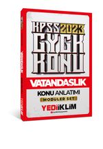 2023 KPSS Genel Kültür Vatandaşlık Konu Anlatımı (Modüler Set İçerisindeki)