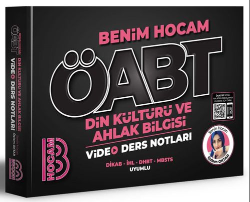 2023 ÖABT Din Kültürü ve Ahlak Bilgisi Öğretmenliği Video Ders Notları