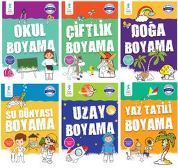 Çocuk Gelişimi Türkçe İngilizce Boyama Seti