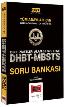 2023 Diyanet İşleri Başkanlığı Tüm Adaylar İçin Din Hizmetleri Alan Bilgisi Testi DHBT-MBSTS Tamamı Çözümlü Soru Bankası