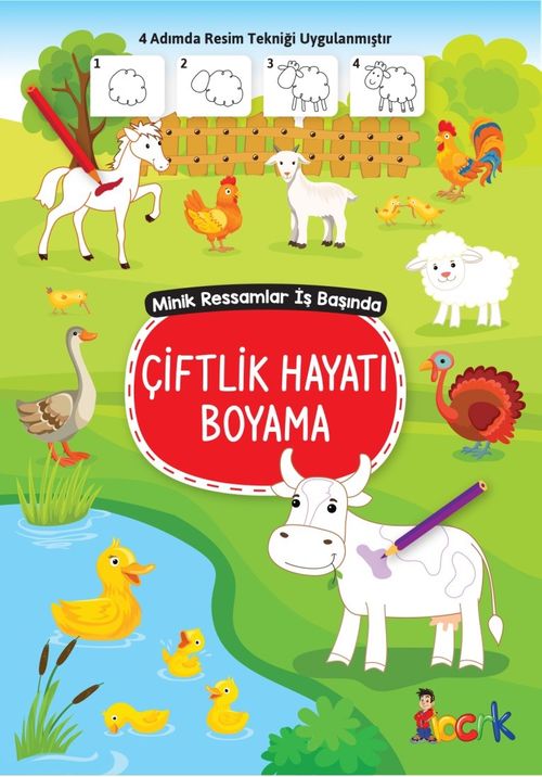 Çiftlik Hayatı Boyama & Minik Ressamlar İş Başında 
