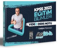 2023 KPSS Eğitim Bilimleri Gelişim Psikolojisi Video Ders Notları