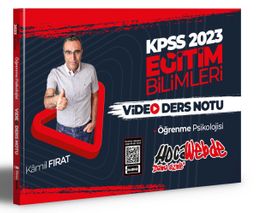 2023 KPSS Eğitim Bilimleri Öğrenme Psikolojisi Video Ders Notları