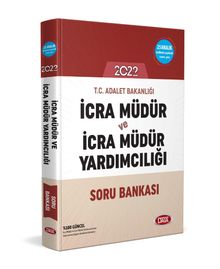 T.C. Adalet Bakanlığı İcra Müdür ve İcra Müdür Yardımcılığı Soru Bankası