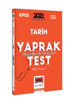 2023 KPSS Tarih Çek Kopart Yaprak Test