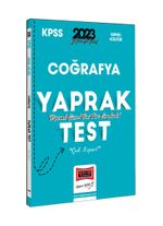 2023 KPSS Coğrafya Çek Kopart Yaprak Test