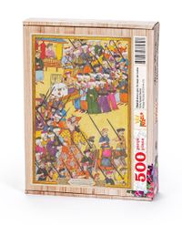 Surname - Altıncı Gün. İki Başlı Dev Kukla Ahşap Puzzle 500 Parça (TS62-D)