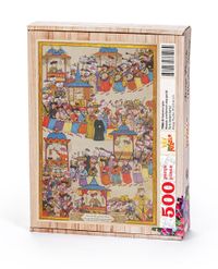 Surname - Sekizinci Gün. Meslek Sınıflarının Alay Geçişi Ahşap Puzzle 500 Parça (TS86-D)