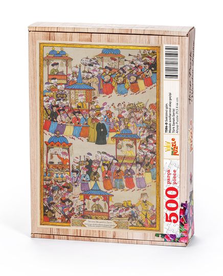 Surname - Sekizinci Gün. Meslek Sınıflarının Alay Geçişi Ahşap Puzzle 500 Parça (TS86-D)