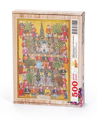 Surname - Onbeşinci Gün. Şeker Bahçeleri Ahşap Puzzle 500 Parça (TS84-D)