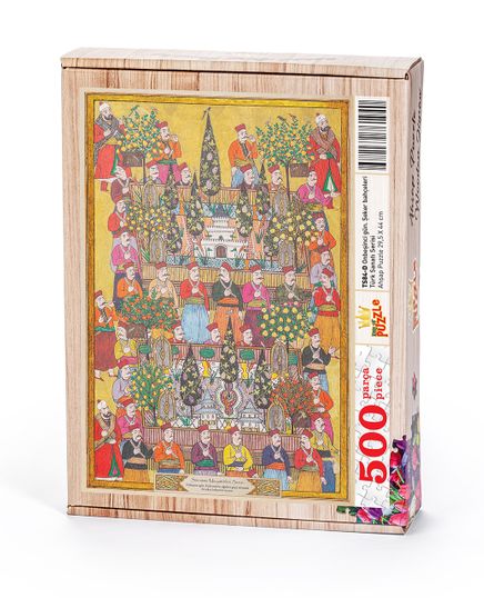 Surname - Onbeşinci Gün. Şeker Bahçeleri Ahşap Puzzle 500 Parça (TS84-D)
