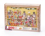 Surname - Onbeşinci Gün. Düğün Alayının Eski Saraya Geçişi Ahşap Puzzle 500 Parça (TS82-D)