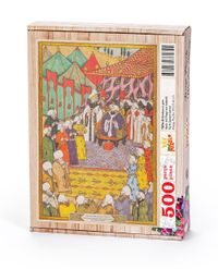 Surname - Dördüncü Gün. Vezir Ali Paşa’nın Kabulü Ahşap Puzzle 500 Parça (TS74-D)