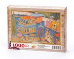 Surname - Üçüncü Gün. Yüksek Kubbeli Köşk Şeklinde Sal Ahşap Puzzle 1000 Parça (TS87-M)