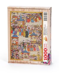 Surname - Sekizinci Gün. Meslek Sınıflarının Alay Geçişi Ahşap Puzzle 1000 Parça (TS85-M)