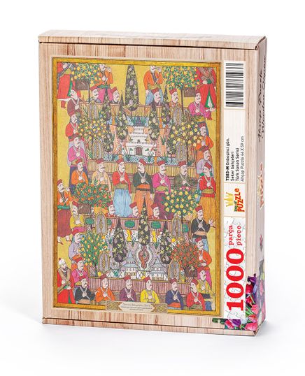 Surname - Onbeşinci Gün. Şeker Bahçeleri Ahşap Puzzle 1000 Parça (TS83-M)
