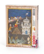 Surname - İkinci Gün. Fişekten Yapılma Kale ve Yedi Başlı Ejder Ahşap Puzzle 1000 Parça (TS77-M)
