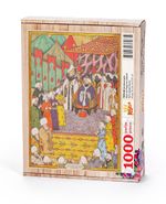 Surname - Dördüncü Gün. Vezir Ali Paşa'nın Kabulü Ahşap Puzzle 1000 Parça (TS73-M)