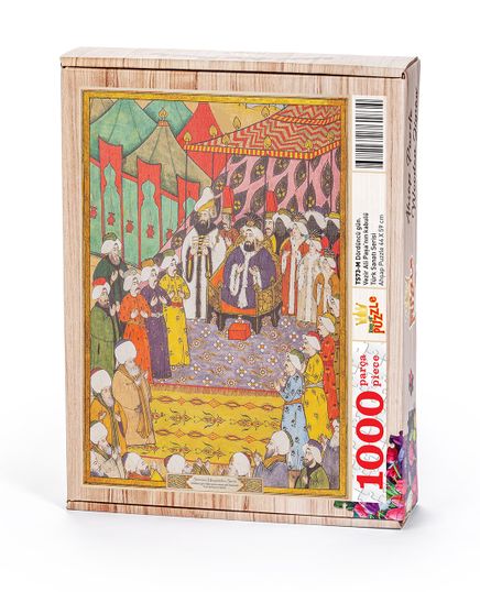 Surname - Dördüncü Gün. Vezir Ali Paşa’nın Kabulü Ahşap Puzzle 1000 Parça (TS73-M)