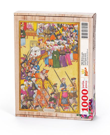 Surname - Altıncı Gün. İki Başlı Dev Kukla Ahşap Puzzle 1000 Parça (TS61-M)