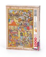 Surname - Altıncı Gün. Berberler, Mumcular ve Saraçlar Alayı Ahşap Puzzle 1000 Parça (TS59-M)