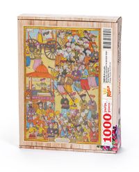 Surname - Altıncı Gün. Berberler, Mumcular ve Saraçlar Alayı Ahşap Puzzle 1000 Parça (TS59-M)