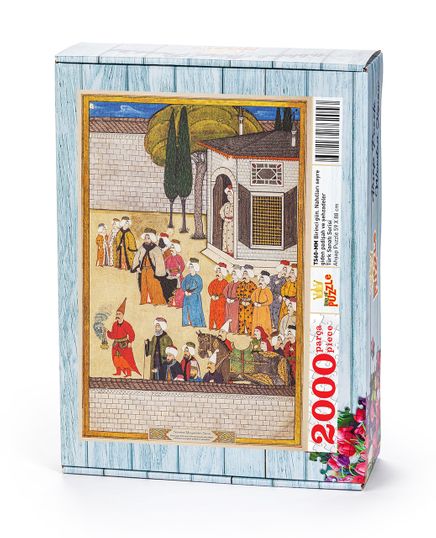 Surname - Birinci Gün. Nahılları Seyre Giden Padişah ve Şehzadeler Ahşap Puzzle 2000 Parça (TS60-MM)