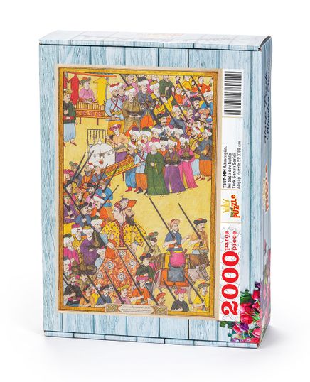 Surname - Altıncı Gün. İki Başlı Dev Kukla Ahşap Puzzle 2000 Parça (TS57-MM)
