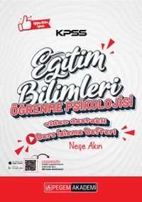 KPSS Eğitim Bilimleri Öğrenme Psikoloji Ders Notları Ders İzleme Defteri