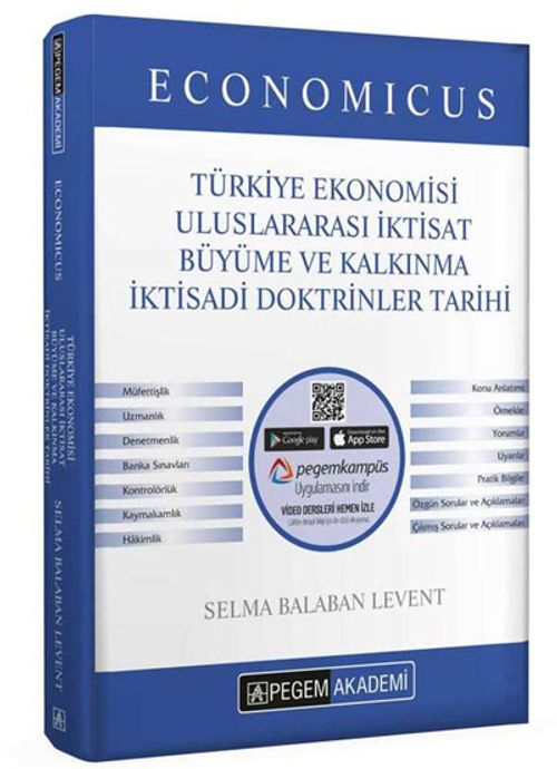 KPSS A Grubu Economicus Türkiye Ekonomisi, Uluslararası İktisat, Büyüme ve Kalkınma, İktisadi Doktri