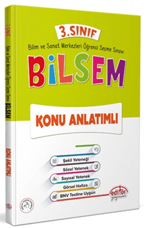 3. Sınıf  Bilsem Konu Anlatımlı 