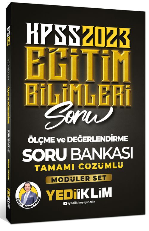 2023 KPSS Eğitim Bilimleri Ölçme ve Değerlendirme Tamamı Çözümlü Soru Bankası (Modüler Set İçerisindeki) 