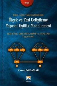 2016 Ölçek ve Test Geliştirme Yapısal Eşitlik Modellemesi 