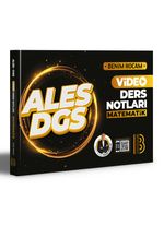 2023 ALES DGS Matematik Video Ders Notları 