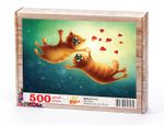 Kediler Ahşap Puzzle 500 Parça (AS04-D)