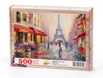 Paris'te Aşk Ahşap Puzzle 500 Parça (AS06-D)
